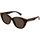 Uhren & Schmuck Damen Sonnenbrillen Gucci -Sonnenbrille GG1588S 002 Braun
