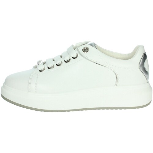 Schuhe Damen Sneaker High Mariella Burani 50280 Weiss