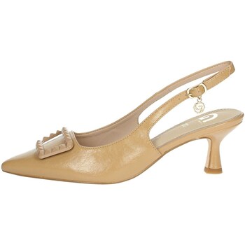 Schuhe Damen Pumps Gold & Gold GD08 Braun