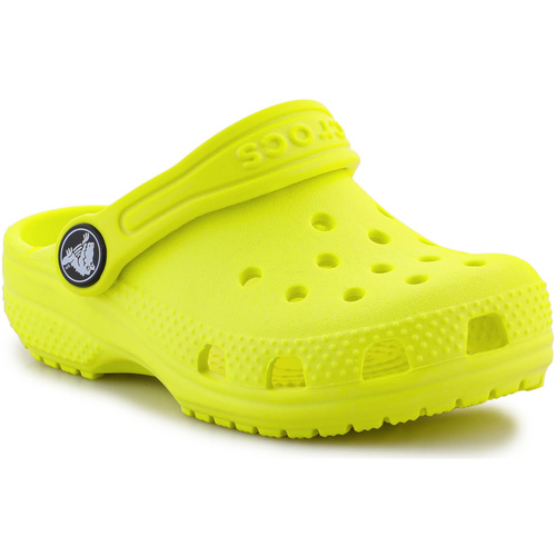 Schuhe Kinder Sandalen / Sandaletten Crocs Classic Kids Clog 206990-76M Gelb
