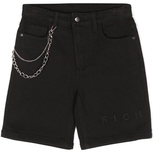 Kleidung Jungen Shorts / Bermudas John Richmond RBP24111BE Schwarz