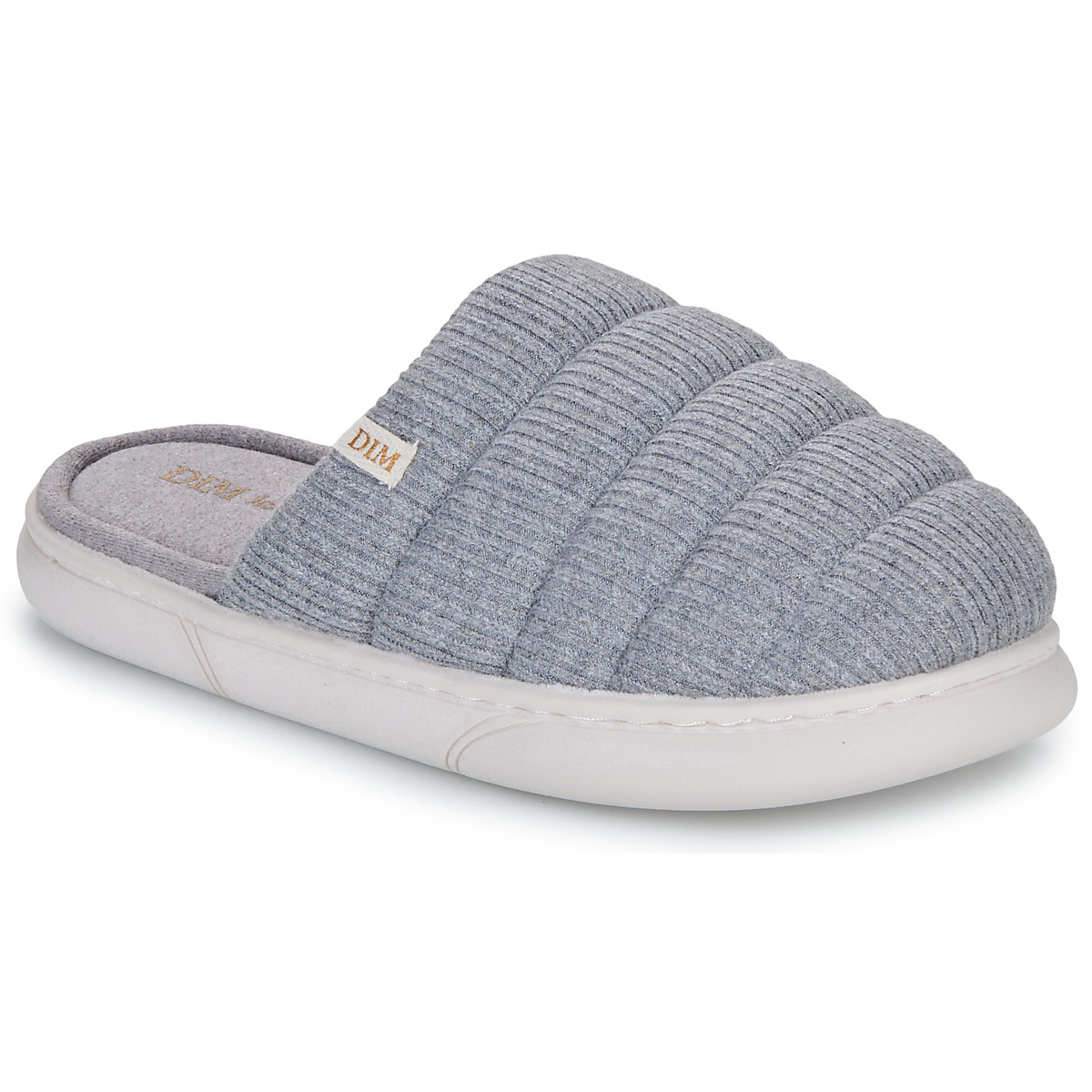Schuhe Damen Hausschuhe DIM D SOITE Grau