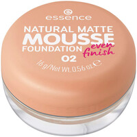 Beauty Damen Make-up & Foundation  Essence Natural Matte Mousse Foundation - 02 Braun