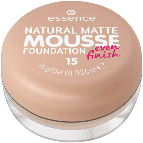 Beauty Damen Make-up & Foundation  Essence Natural Matte Mousse Foundation - 15 Braun