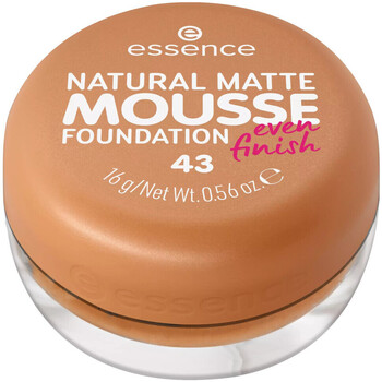 Beauty Damen Make-up & Foundation  Essence Natural Matte Mousse Foundation - 43 Braun