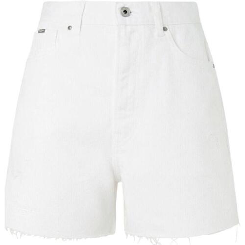 Kleidung Damen Shorts / Bermudas Pepe jeans  Weiss