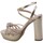 Schuhe Damen Sandalen / Sandaletten Exé Shoes 143906 Gold