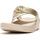 Schuhe Damen Sandalen / Sandaletten FitFlop  Gold