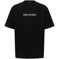 Kleidung Herren T-Shirts Balenciaga 620969 TIV50 Schwarz