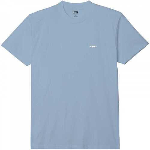 Kleidung Herren T-Shirts & Poloshirts Obey Bold  2 Grau