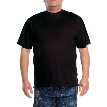Kleidung Herren T-Shirts Max Fort P24462 Schwarz