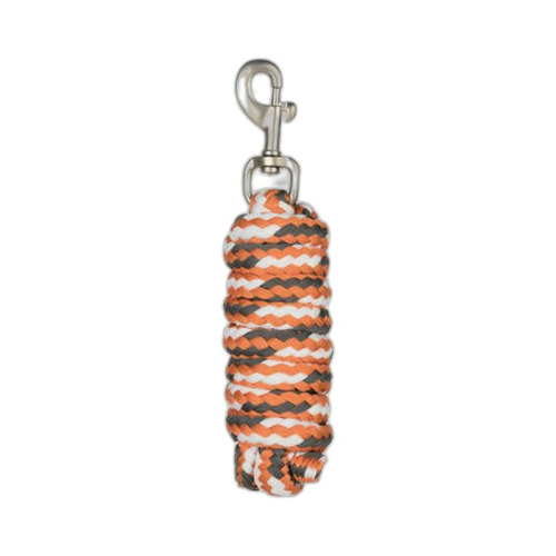 Accessoires Kinder Sportzubehör Horze Longe avec mousqueton pour cheval  Adepto Orange