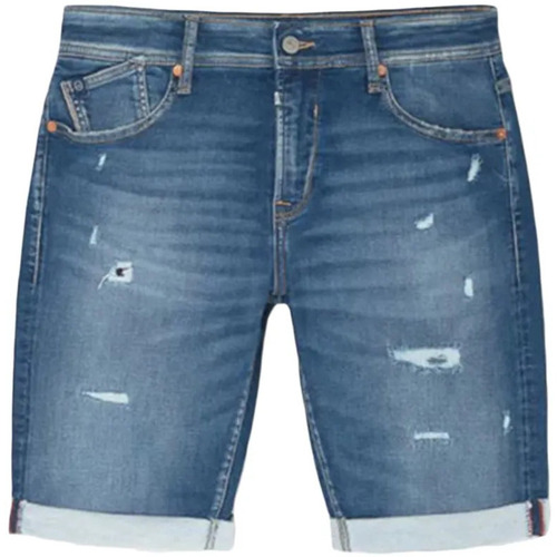 Kleidung Herren Shorts / Bermudas Le Temps des Cerises Jogg Oc Blau