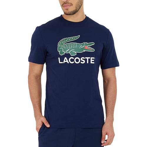 Kleidung Herren T-Shirts & Poloshirts Lacoste TH1285 Blau
