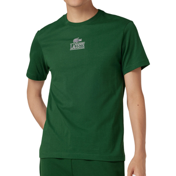 Kleidung Herren T-Shirts Lacoste TH1147 Grün