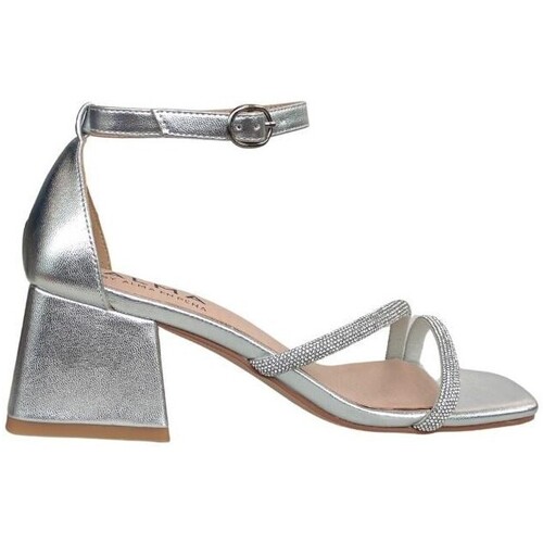 Schuhe Damen Sandalen / Sandaletten ALMA EN PENA V242035 Silbern