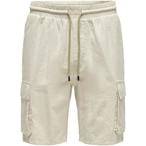 Kleidung Herren Shorts / Bermudas Only & Sons  22028269 Silbern