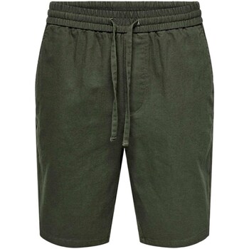 Kleidung Herren Shorts / Bermudas Only & Sons  22024967 Grün