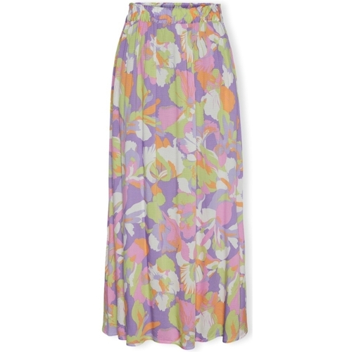 Kleidung Damen Röcke Y.a.s YAS Noos Simula Skirt - Bougainvillea Multicolor