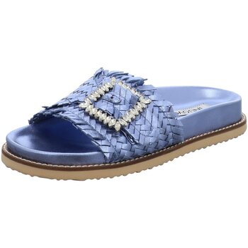 Schuhe Damen Pantoletten / Clogs Inuovo Pantoletten 395011 METALIC PINK Blau
