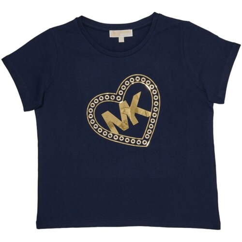 Kleidung Mädchen T-Shirts MICHAEL Michael Kors R30006 Blau