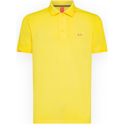 Kleidung Herren T-Shirts & Poloshirts Sun68 A34143 23 Gelb