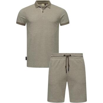 Kleidung Herren Jogginganzüge Ragwear Poloshirt Set Porpi Braun