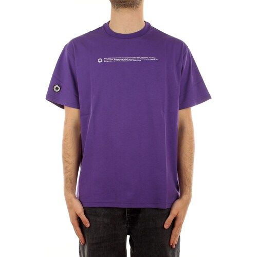 Kleidung Herren T-Shirts Octopus 24SOTS18 Violett