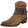 Schuhe Damen Low Boots Marco Tozzi 25962 MUSCAT Braun