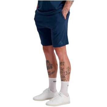 Kleidung Herren Shorts / Bermudas Le Coq Sportif monochrome Blau