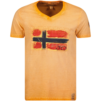 Kleidung Herren T-Shirts Geo Norway SW1561HGN-ORANGE Orange