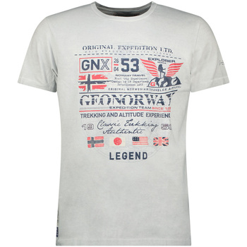 Kleidung Herren T-Shirts Geo Norway SW1562HGNO-LIGHT GREY Grau