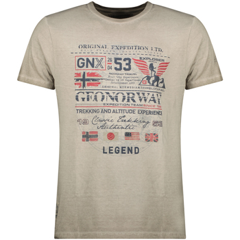 Kleidung Herren T-Shirts Geo Norway SW1562HGNO-KAKI Grün