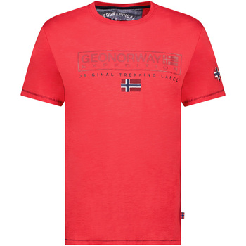Kleidung Herren T-Shirts Geo Norway SY1311HGN-Red Rot