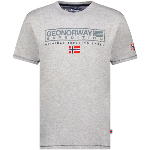 Kleidung Herren T-Shirts Geo Norway SY1311HGN-Blended Grey Grau