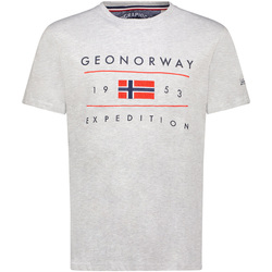 Kleidung Herren T-Shirts Geo Norway SY1355HGN-Blended Grey Grau