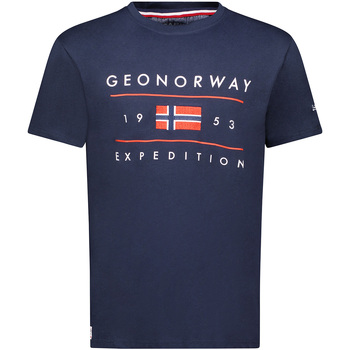 Kleidung Herren T-Shirts Geo Norway SY1355HGN-Navy Marine