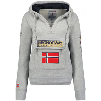 Kleidung Damen Sweatshirts Geographical Norway WU6861F/GNO Grau