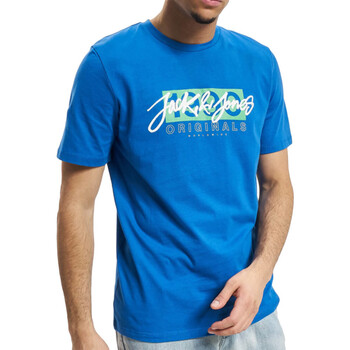 Kleidung Jungen T-Shirts Jack & Jones 12234168 Blau