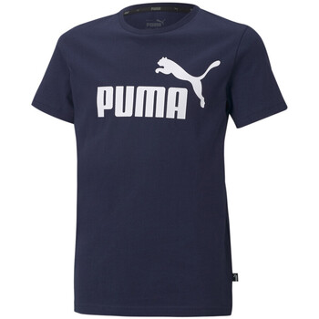 Kleidung Jungen T-Shirts & Poloshirts Puma 586960-06 Blau