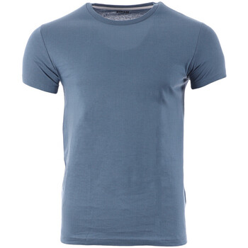 Kleidung Herren T-Shirts Schott SC-LLOYDONECK Blau