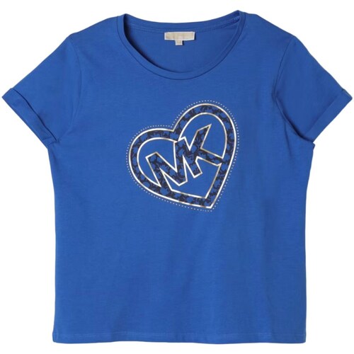 Kleidung Mädchen T-Shirts MICHAEL Michael Kors R30003 Blau