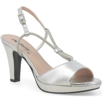 Schuhe Damen Sandalen / Sandaletten Melluso MEL-E24-J629-AR Silbern