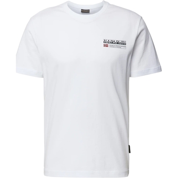 Kleidung Herren T-Shirts Napapijri 236330 Weiss