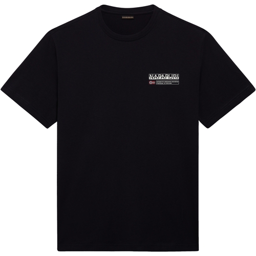 Kleidung Herren T-Shirts Napapijri 236354 Schwarz