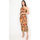 Kleidung Damen Kleider La Modeuse 71715_P168538 Orange