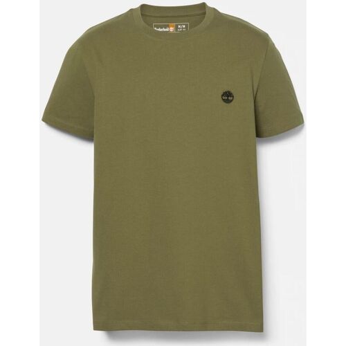 Kleidung Herren T-Shirts & Poloshirts Timberland TB0A2BPREG51 DUN-RIVER-SPHAGNUM Grün