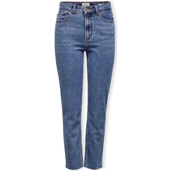 Kleidung Damen Straight Leg Jeans Only Noos Emily Life Jeans - Medium Blue Denim Blau