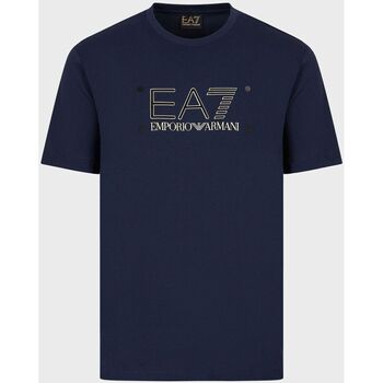 Kleidung Herren T-Shirts Emporio Armani  Blau