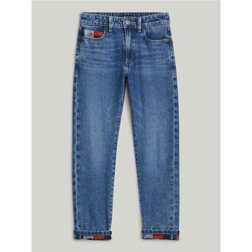 Kleidung Jungen Jeans Tommy Hilfiger KB0KB08906 MODERN STRAIGHT-C10 SALTANDPEPPER Blau